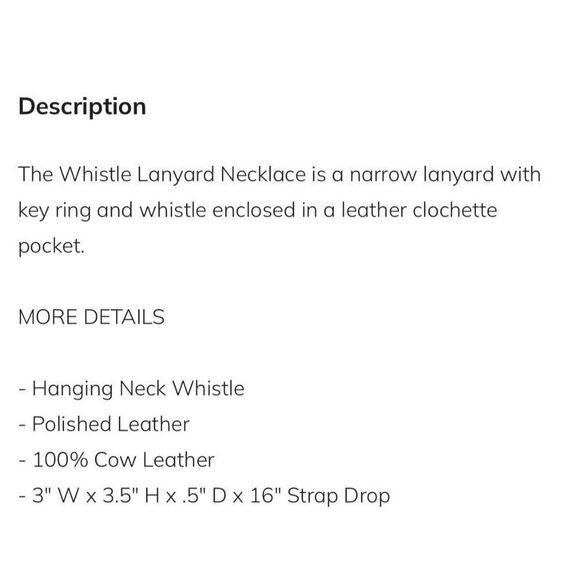 STAUD SAFETY WHISTLE KEY FOB BLACK Lanyard - Picture 5 of 6